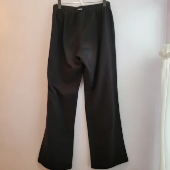 Patagonia HIgh Rise Fleece Wide Leg Pants Size L - Picture 3 of 7